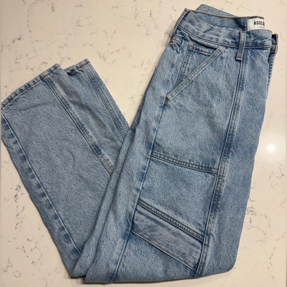 Agolde Cooper Cargo Jeans in Rank